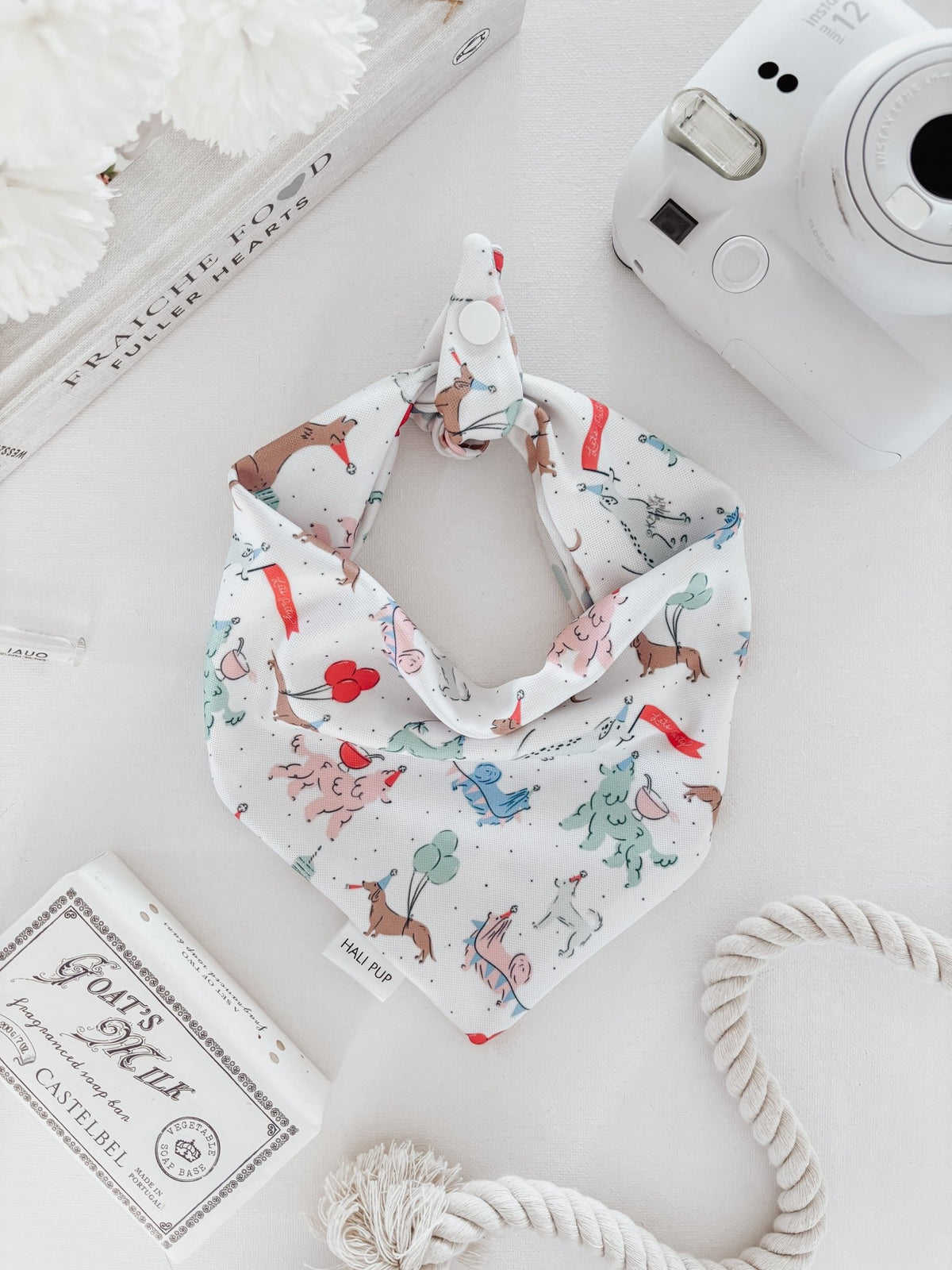 Dog Bandana Birthday Pups With Reversible Sprinkles