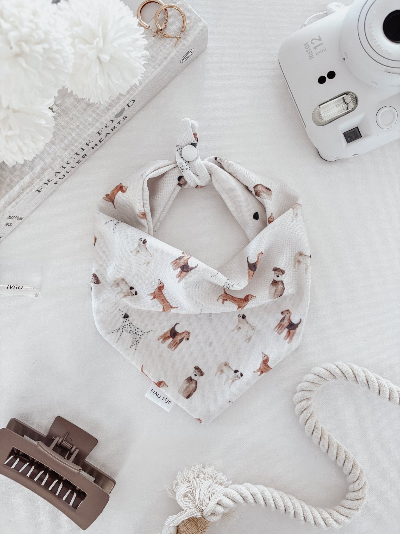 Dog Bandana - Pups X Polkas - Halipup - La Maison Mou