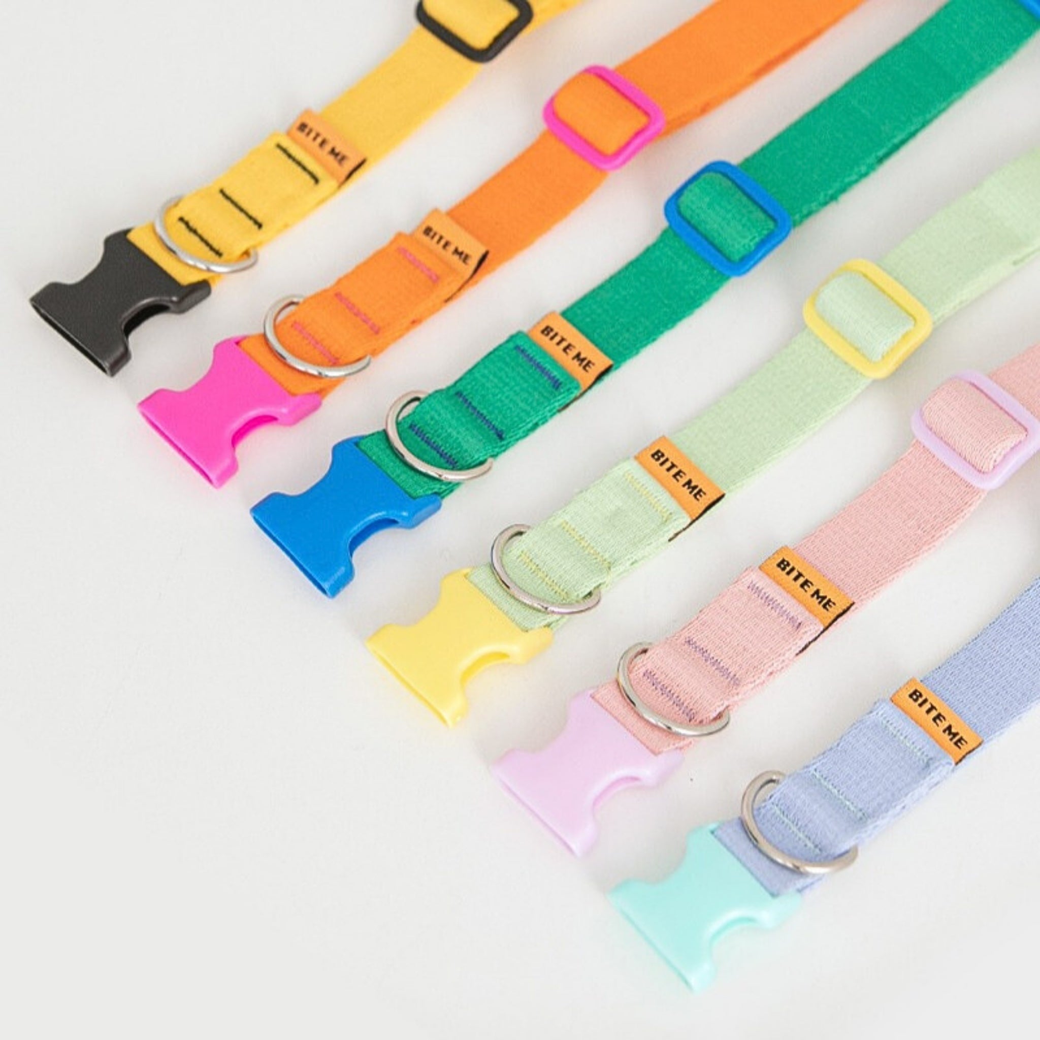 Dog Collar - Candy Crayon Blue - Bite Me - La Maison Mou