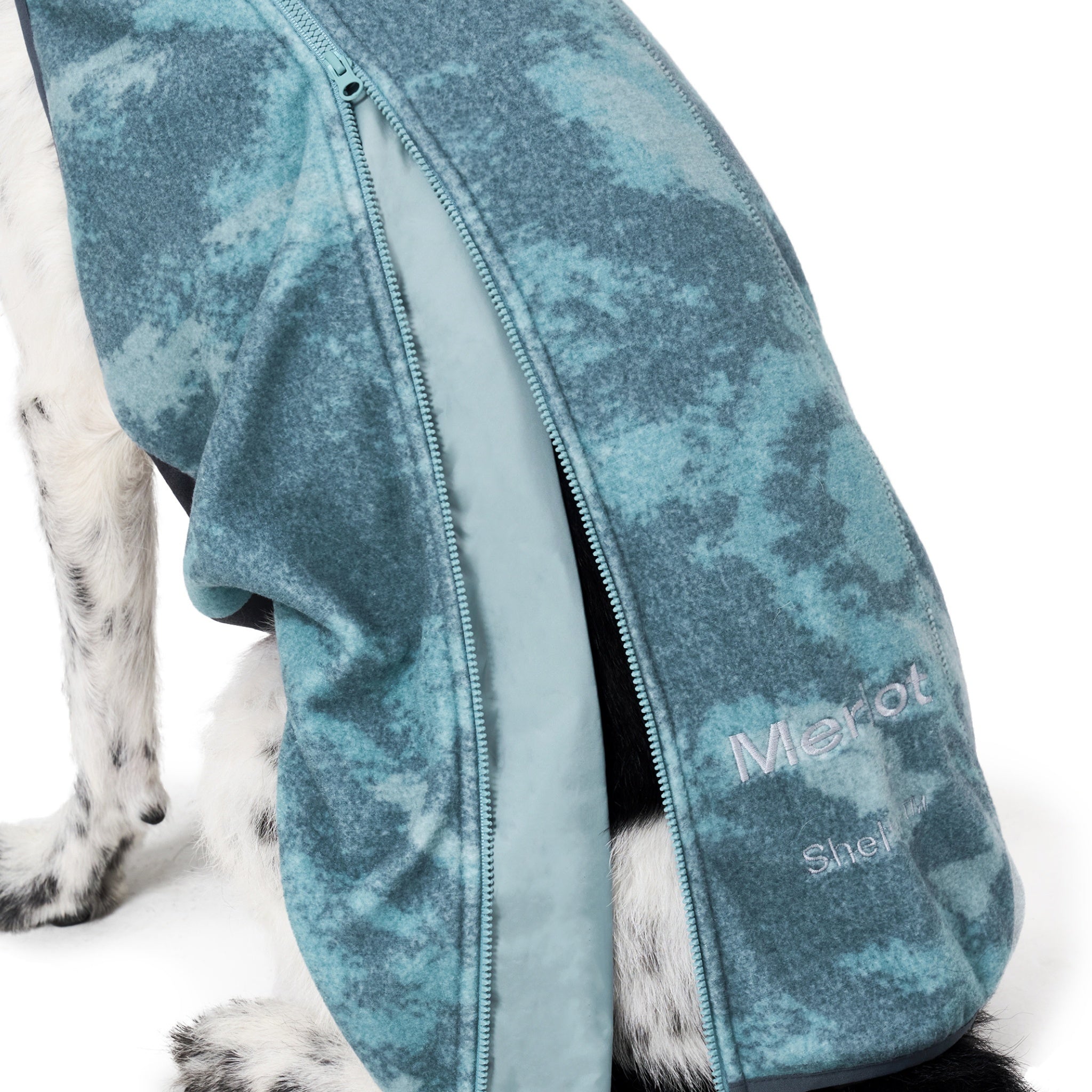 Dog Jacket – Shelter™ Jacket Forest - Merlot - La Maison Mou