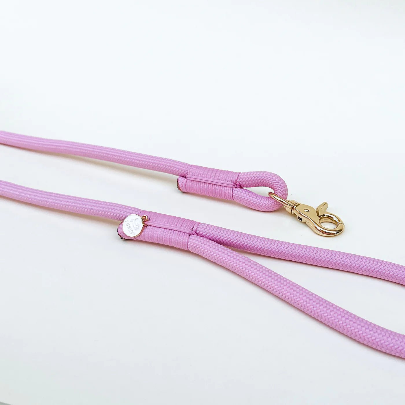 Dog Leash - Braided Rope Baby Pink - Furlou - La Maison Mou