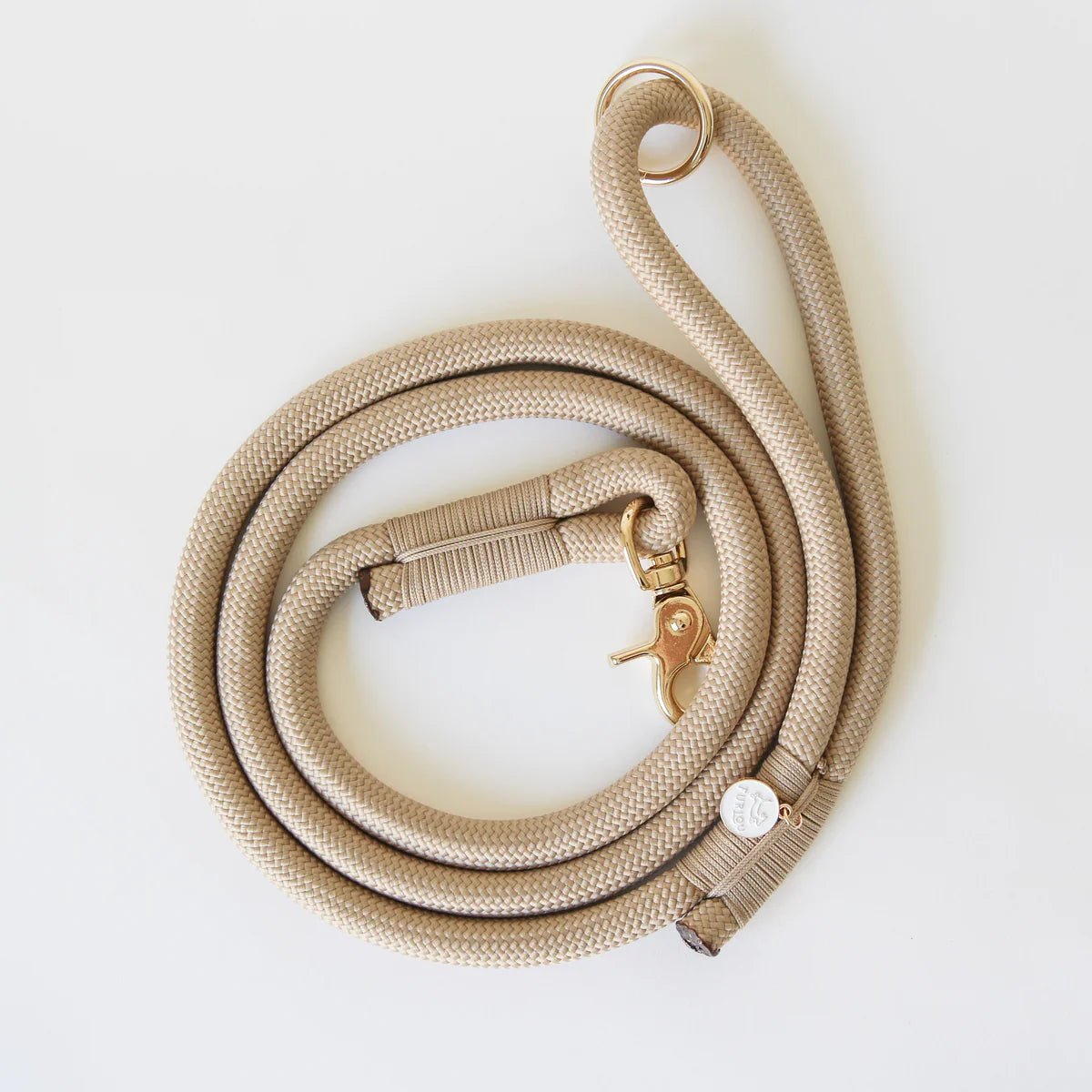 Dog Leash - Braided Rope Tan - Furlou - La Maison Mou
