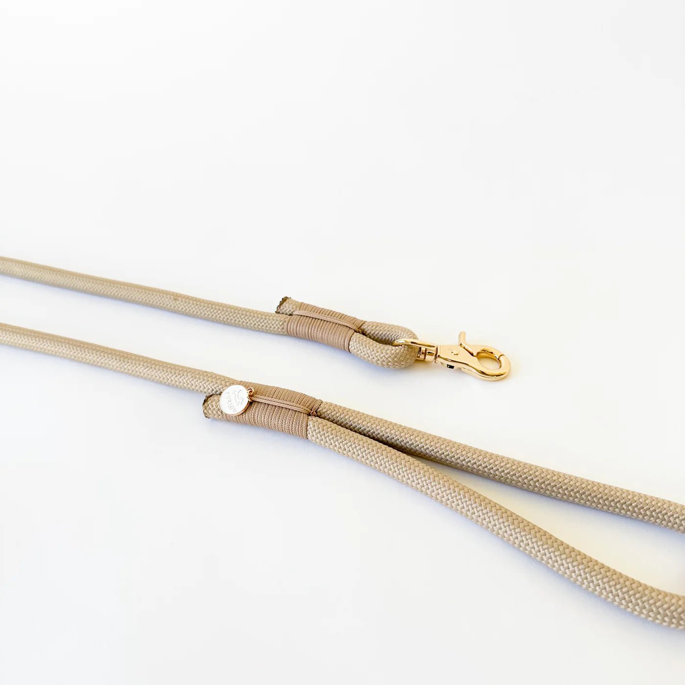 Dog Leash - Braided Rope Tan - Furlou - La Maison Mou