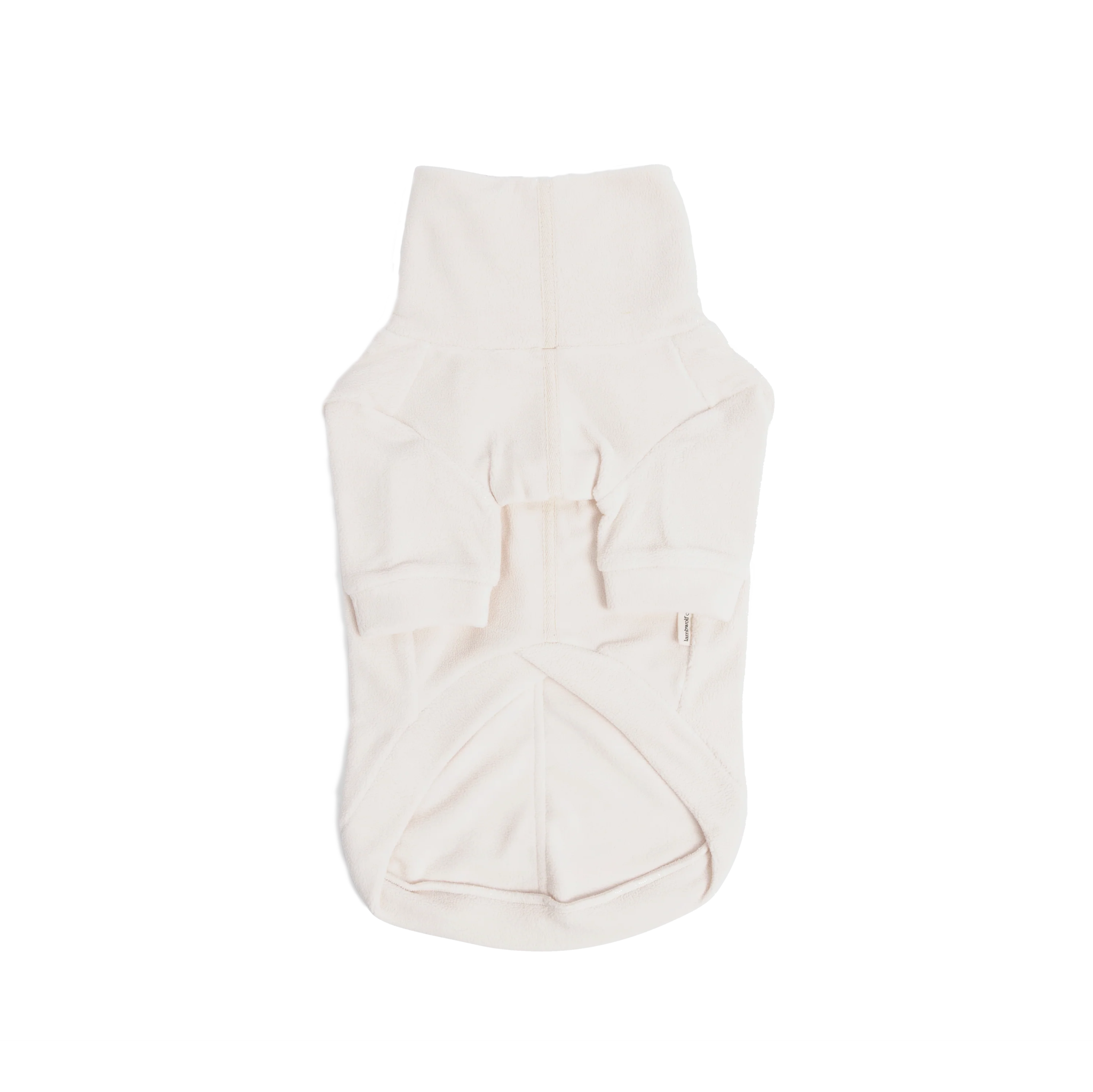 Dog Shirt - Polar Fleece Comfort Fit Cream - Lambwolf Collective - La Maison Mou
