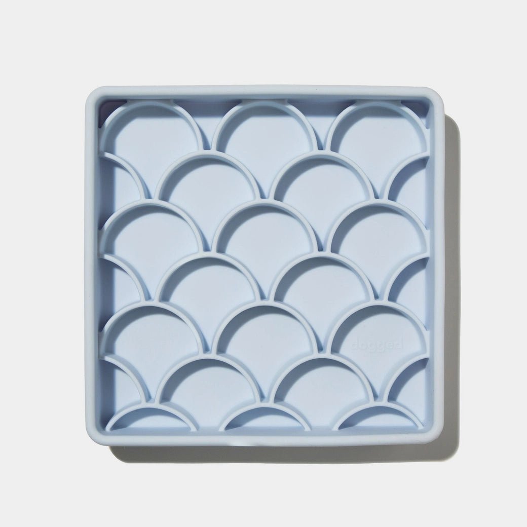 Dog Slow Feeder - 3 - in - 1 Fish Scale Sky - Dogged - La Maison Mou