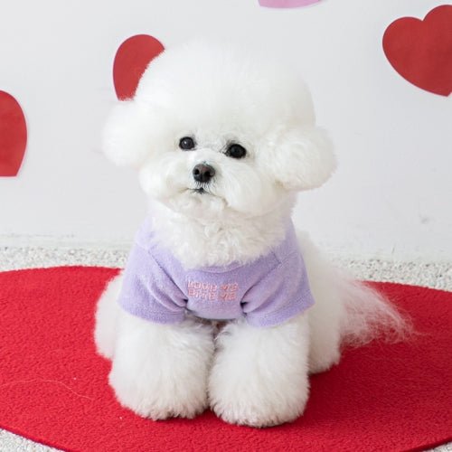 Dog T-Shirt - Love Me - Bite Me - La Maison Mou