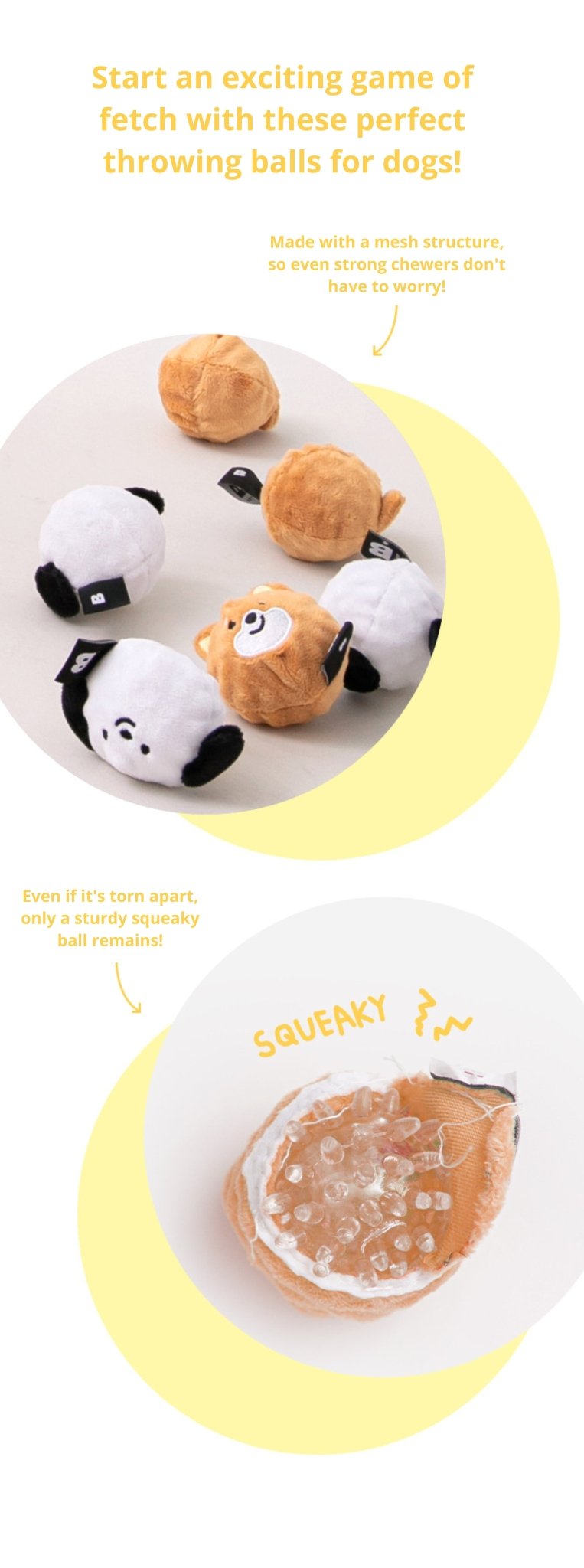 Dog Toy - Balls (Set of 2) - Bite Me - La Maison Mou