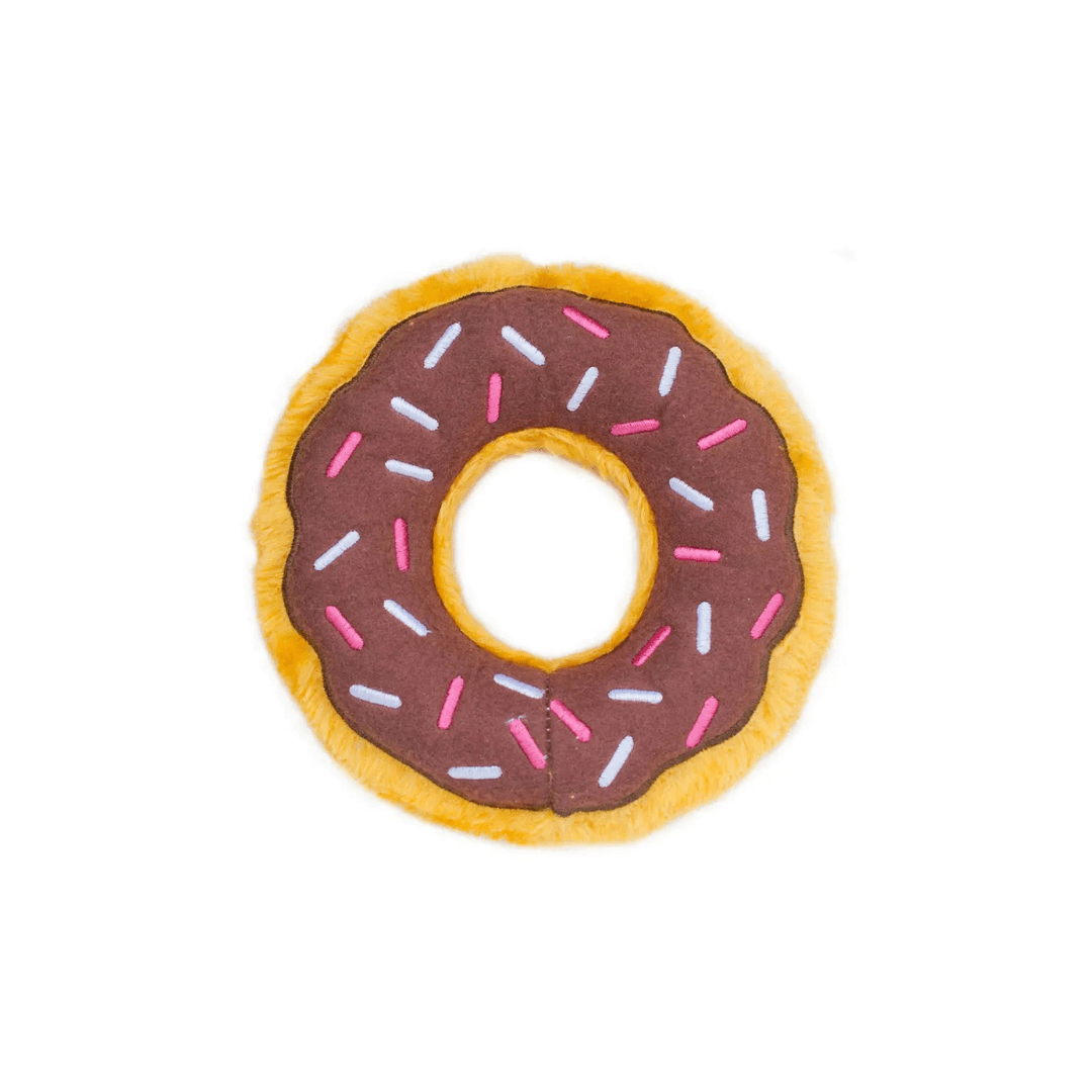 Dog Toy - Donutz Chocolate - ZippyPaws - La Maison Mou