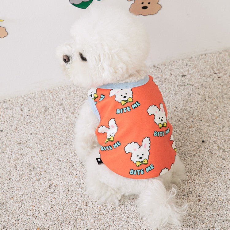 Dog Vest - Sleeping Bebe Rabbit - Bite Me - La Maison Mou