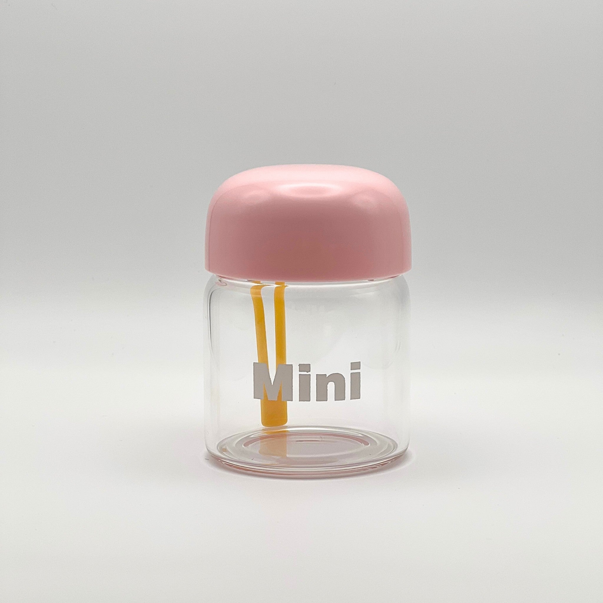 Dog Water Container - Mini Glass Baby Pink - Bite Me - La Maison Mou