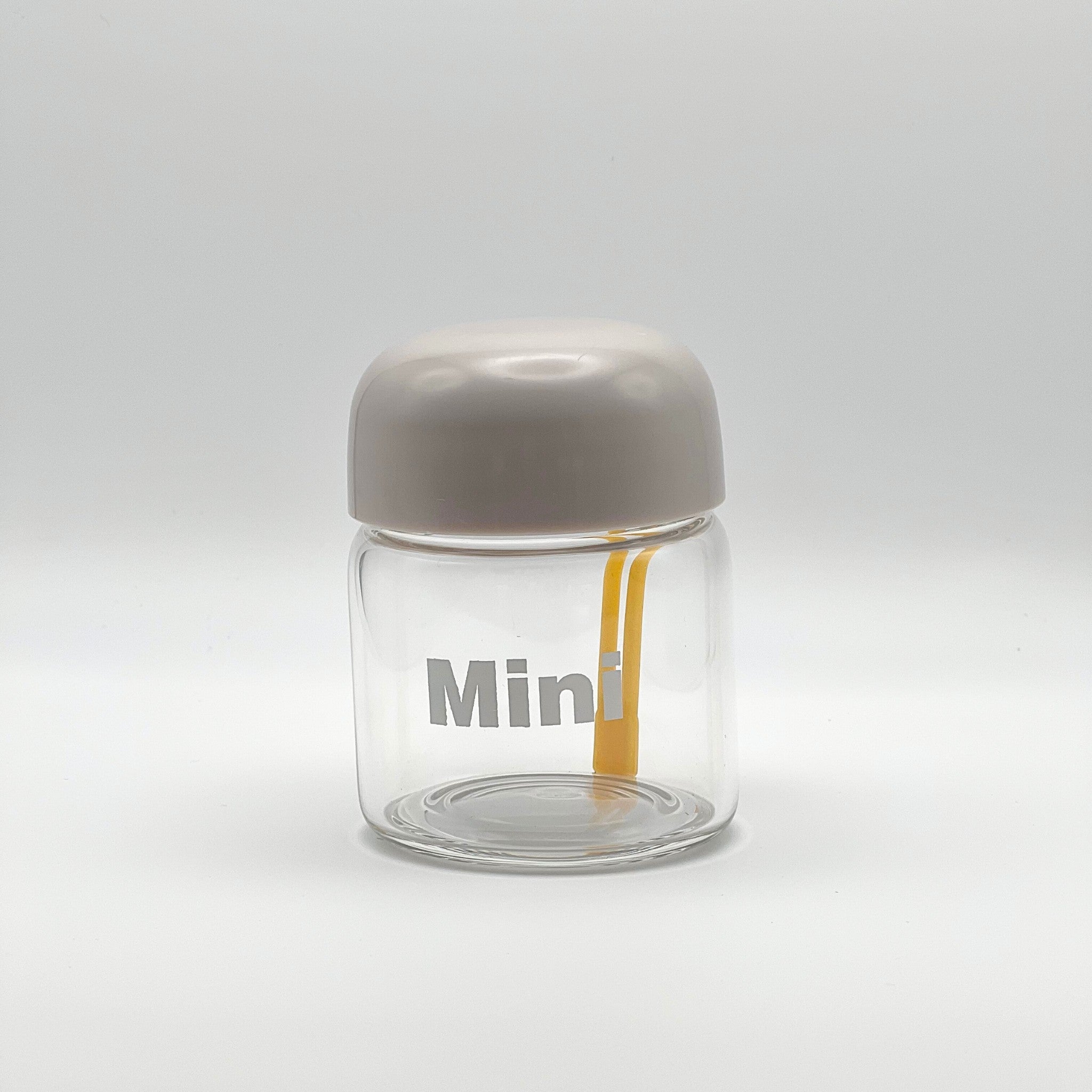 Dog Water Container - Mini Glass Light Grey - Bite Me - La Maison Mou