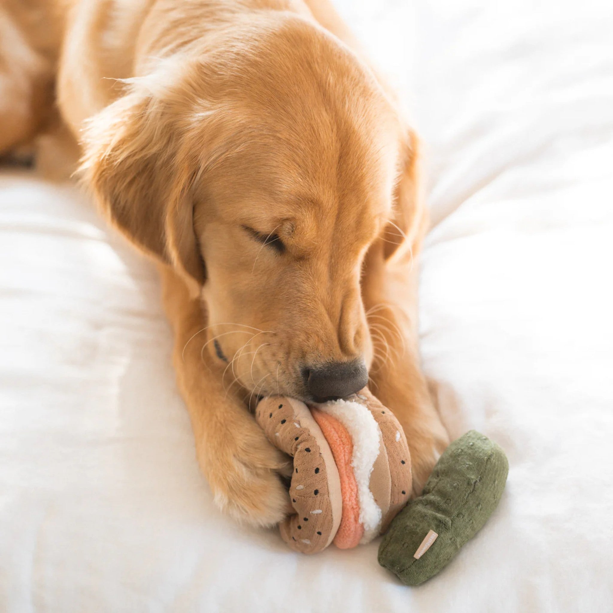 Enrichment Dog Toy - Bagel + Pickle - Lambwolf Collective - La Maison Mou
