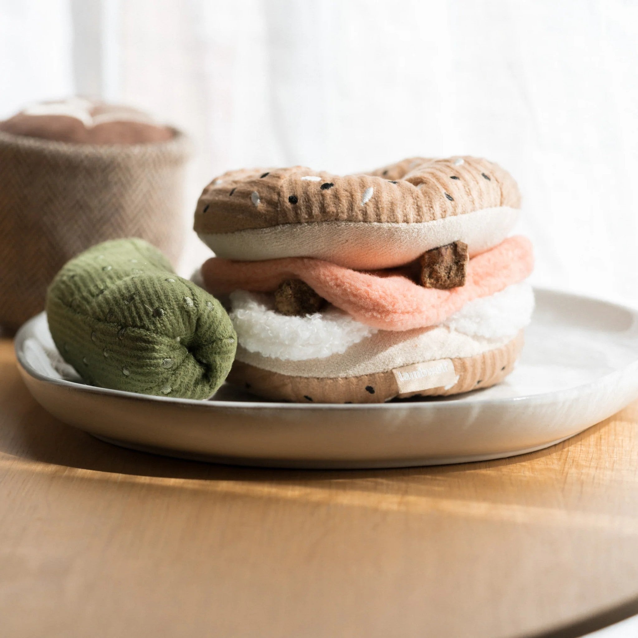 Enrichment Dog Toy - Bagel + Pickle - Lambwolf Collective - La Maison Mou