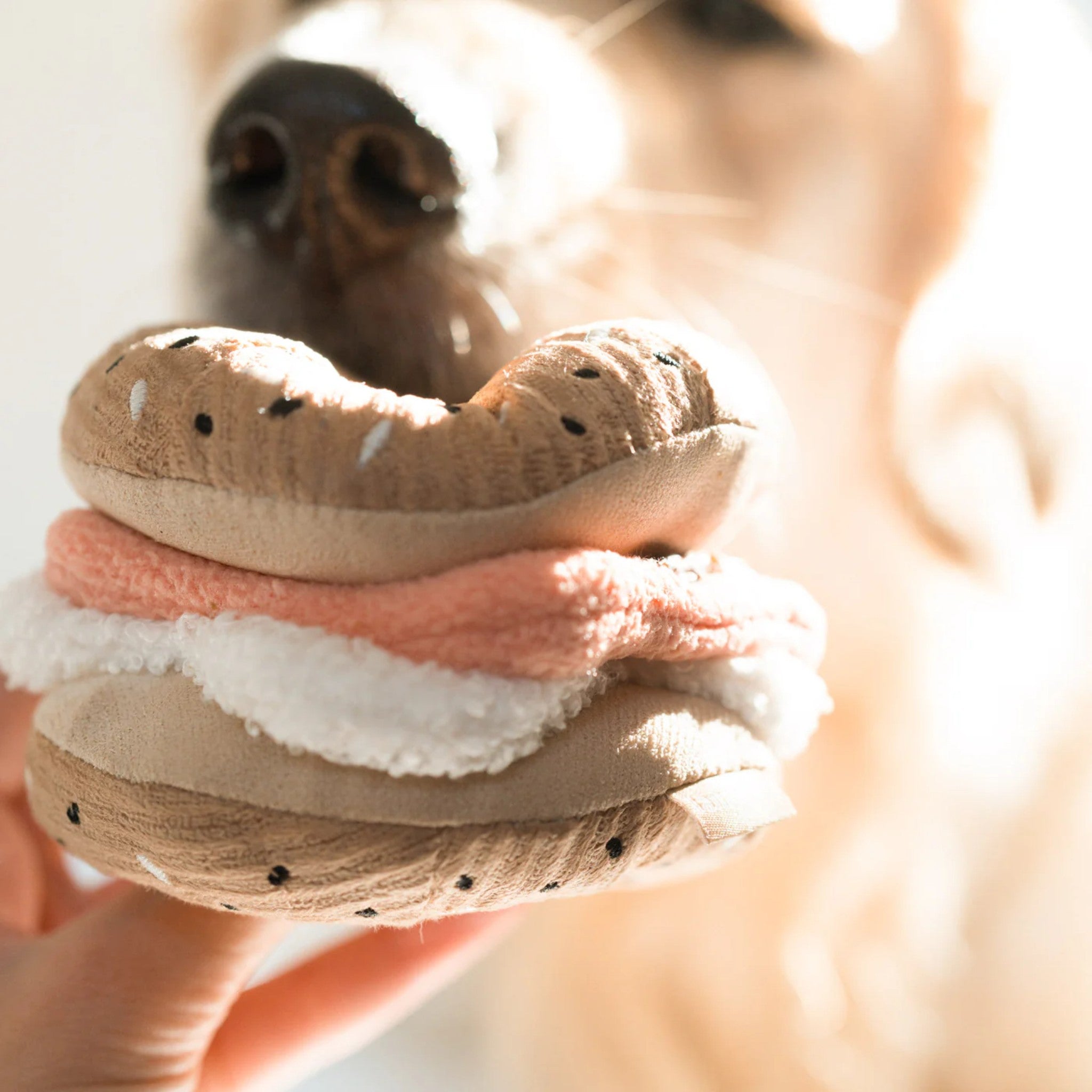 Enrichment Dog Toy - Bagel + Pickle - Lambwolf Collective - La Maison Mou