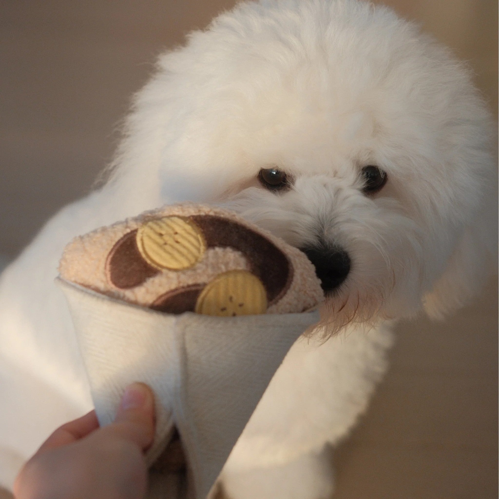 Enrichment Dog Toy - Crepe - Lambwolf Collective - La Maison Mou