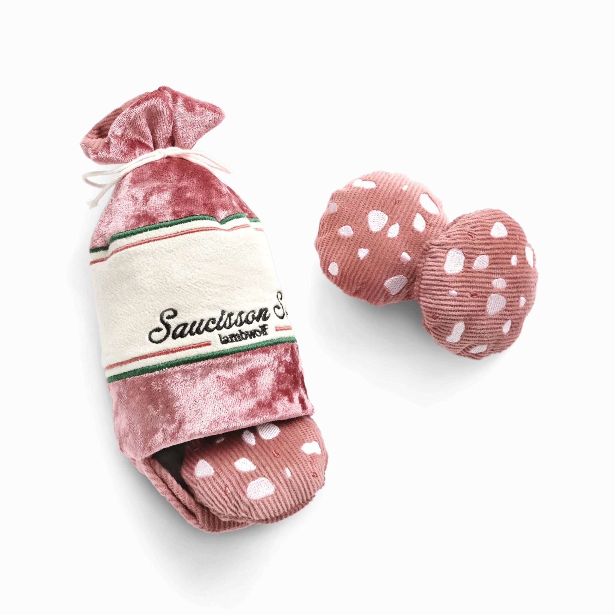 Enrichment Dog Toy - Saucisson Sec - Lambwolf Collective - La Maison Mou