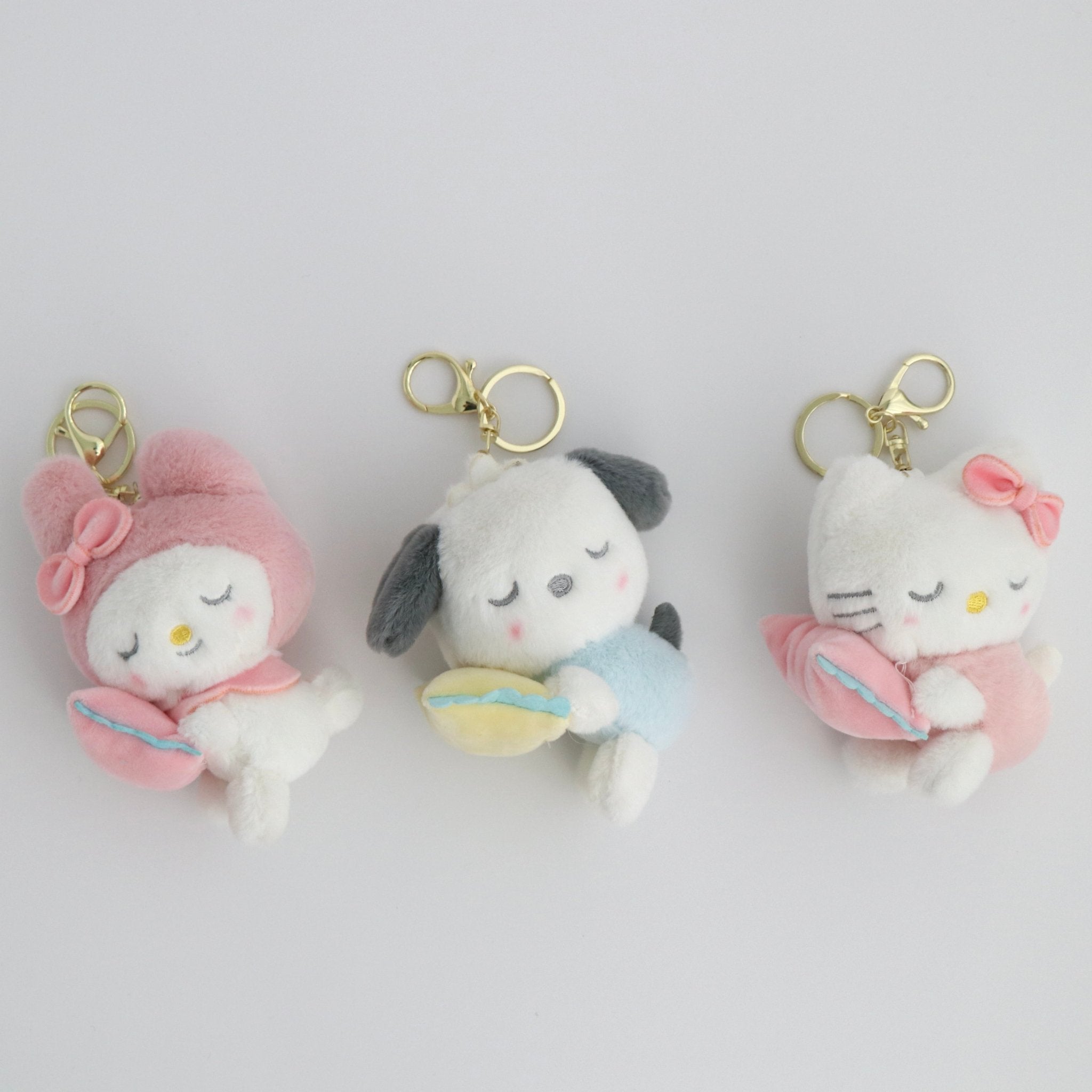 Plush Keychain - Hello Kitty Asleep - La Maison Mou - La Maison Mou