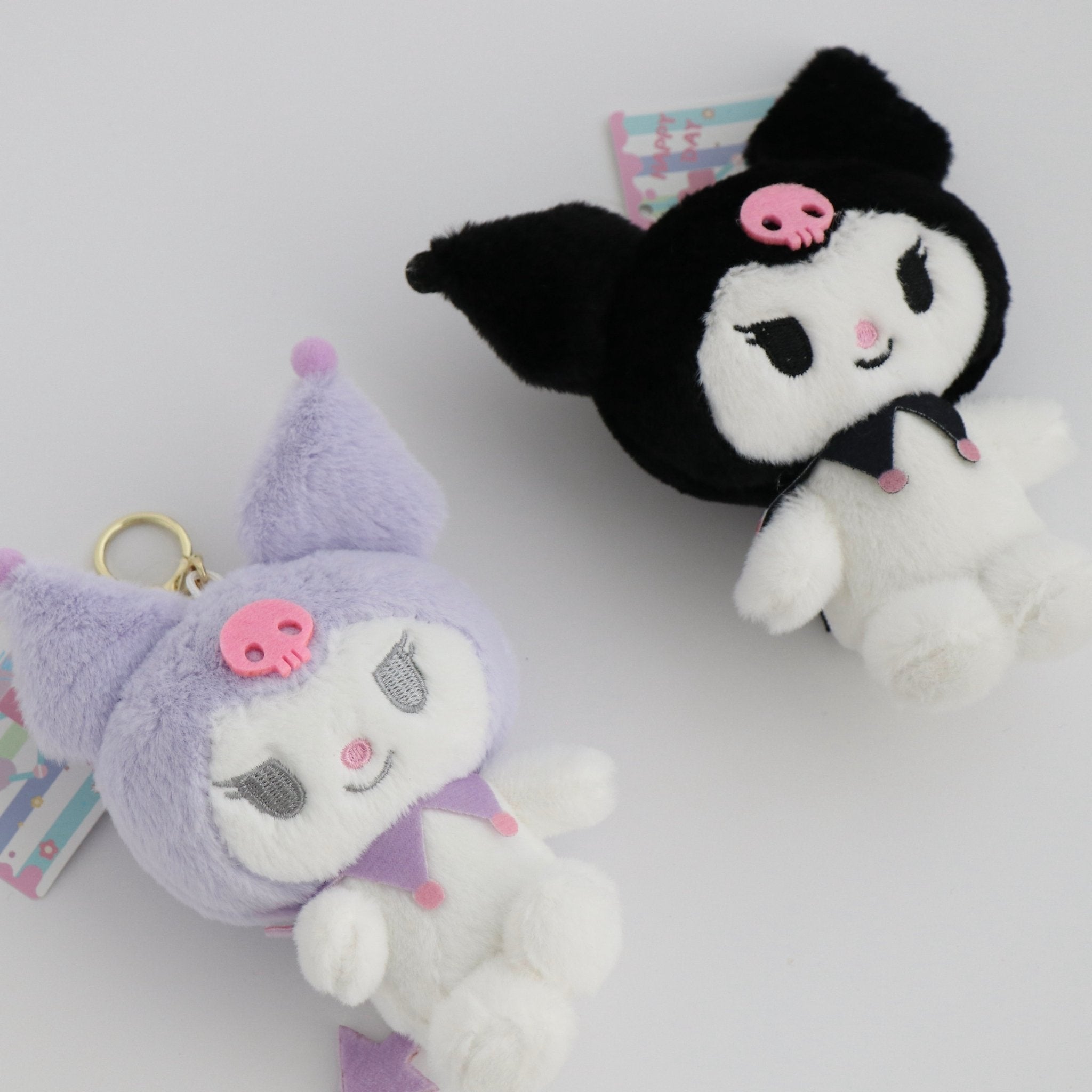 Plush Keychain - Sanrio Kuromi Purple - La Maison Mou - La Maison Mou