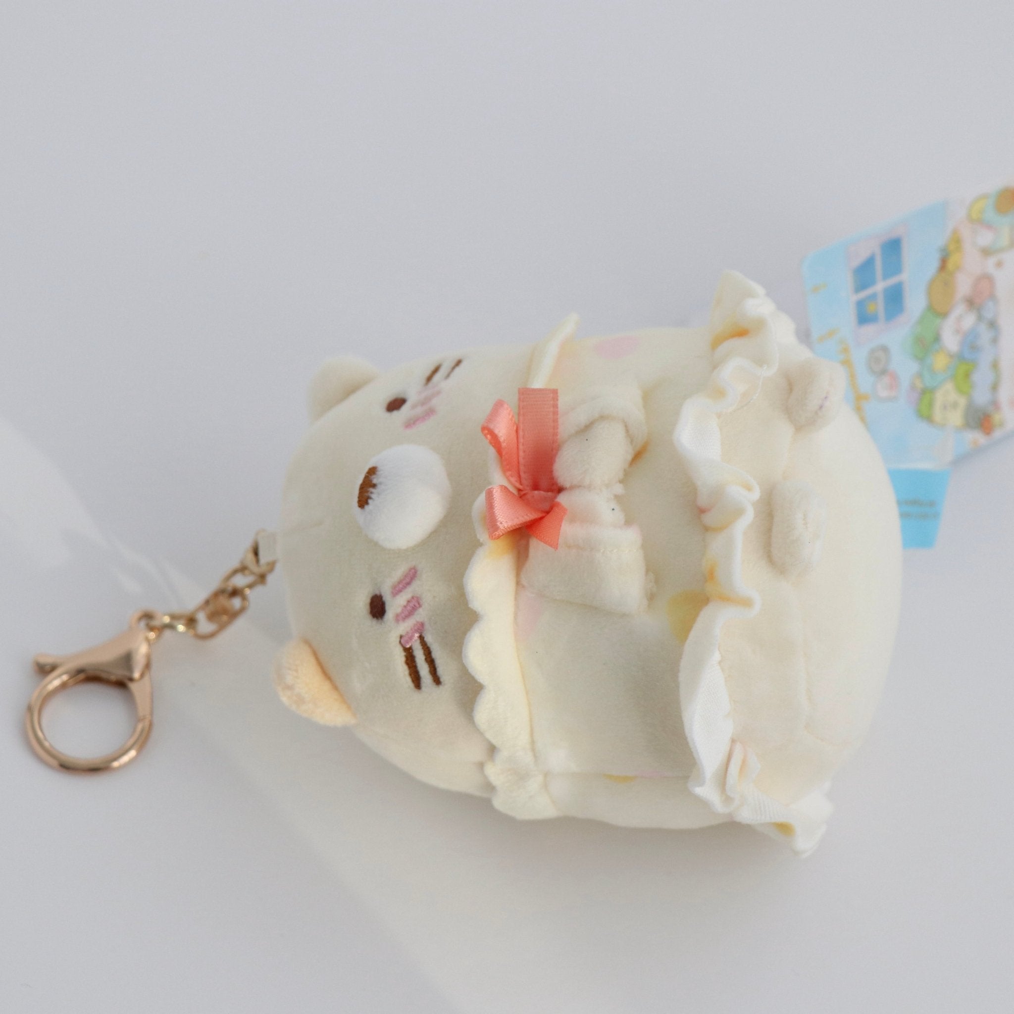 Plush Keychain - Sumikko Gurashi Neko - La Maison Mou - La Maison Mou