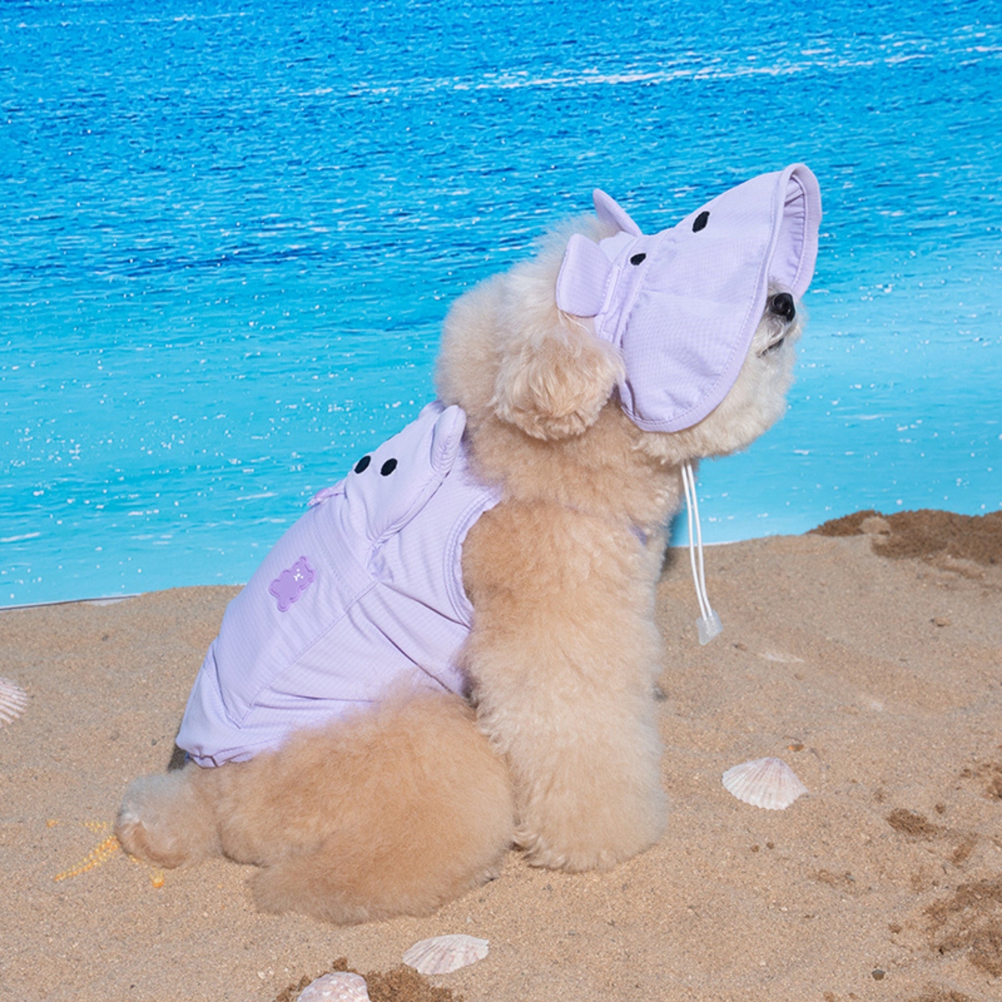 Dog Cooling Sun Hat – Big Bear Lavender