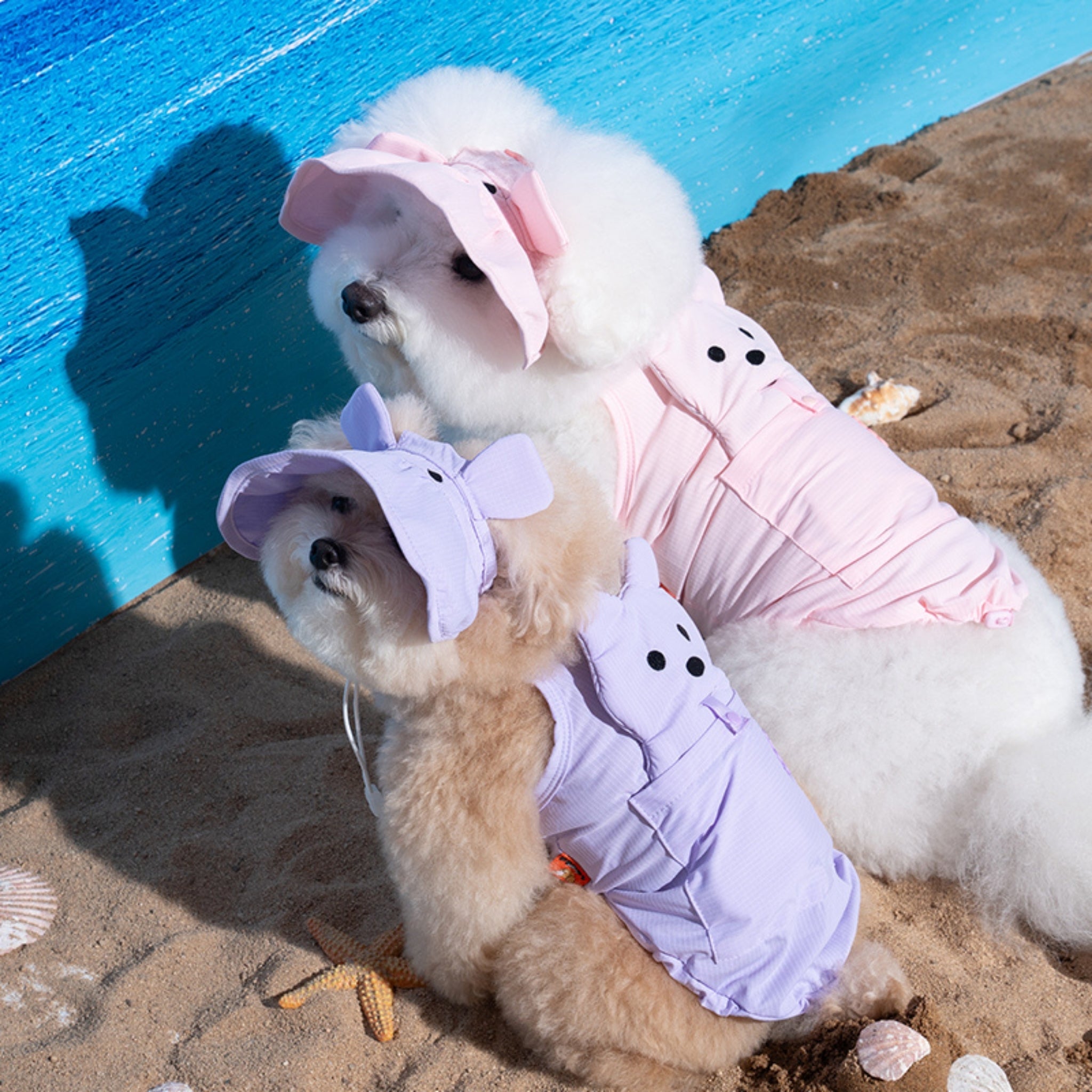 Dog Cooling Sun Hat – Big Bear Baby Pink