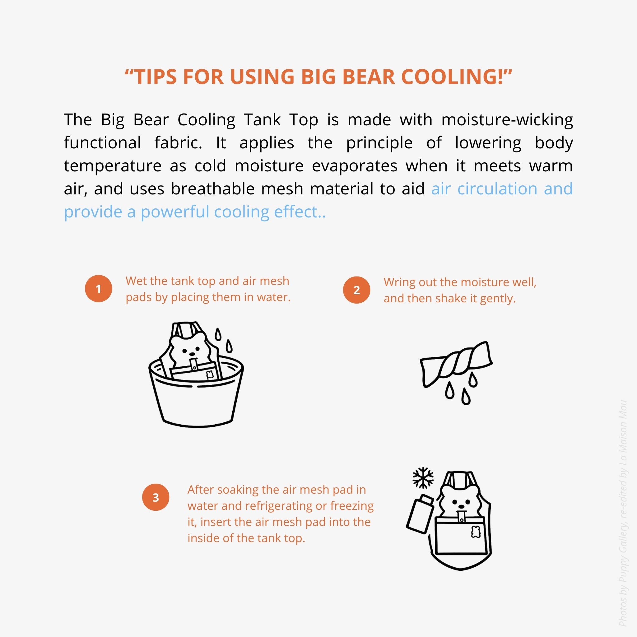 Dog Cooling Tank Top – Big Bear Lavender
