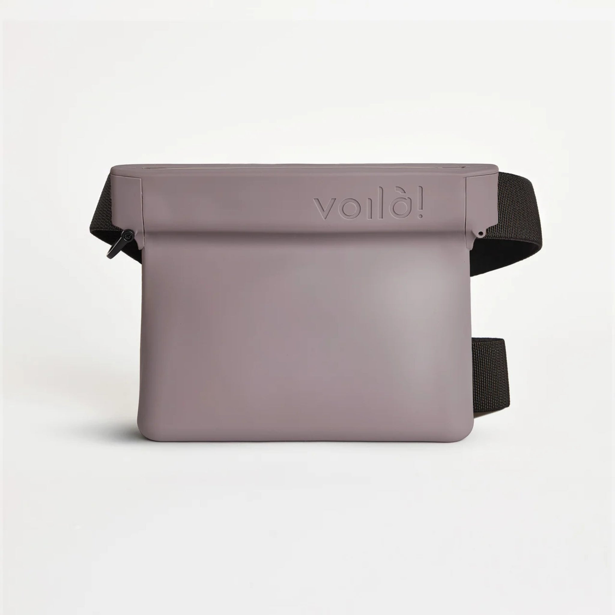 Front view of the Mist Ultimate Treat Pouch The Large by Voilà Pets with adjustable black belt