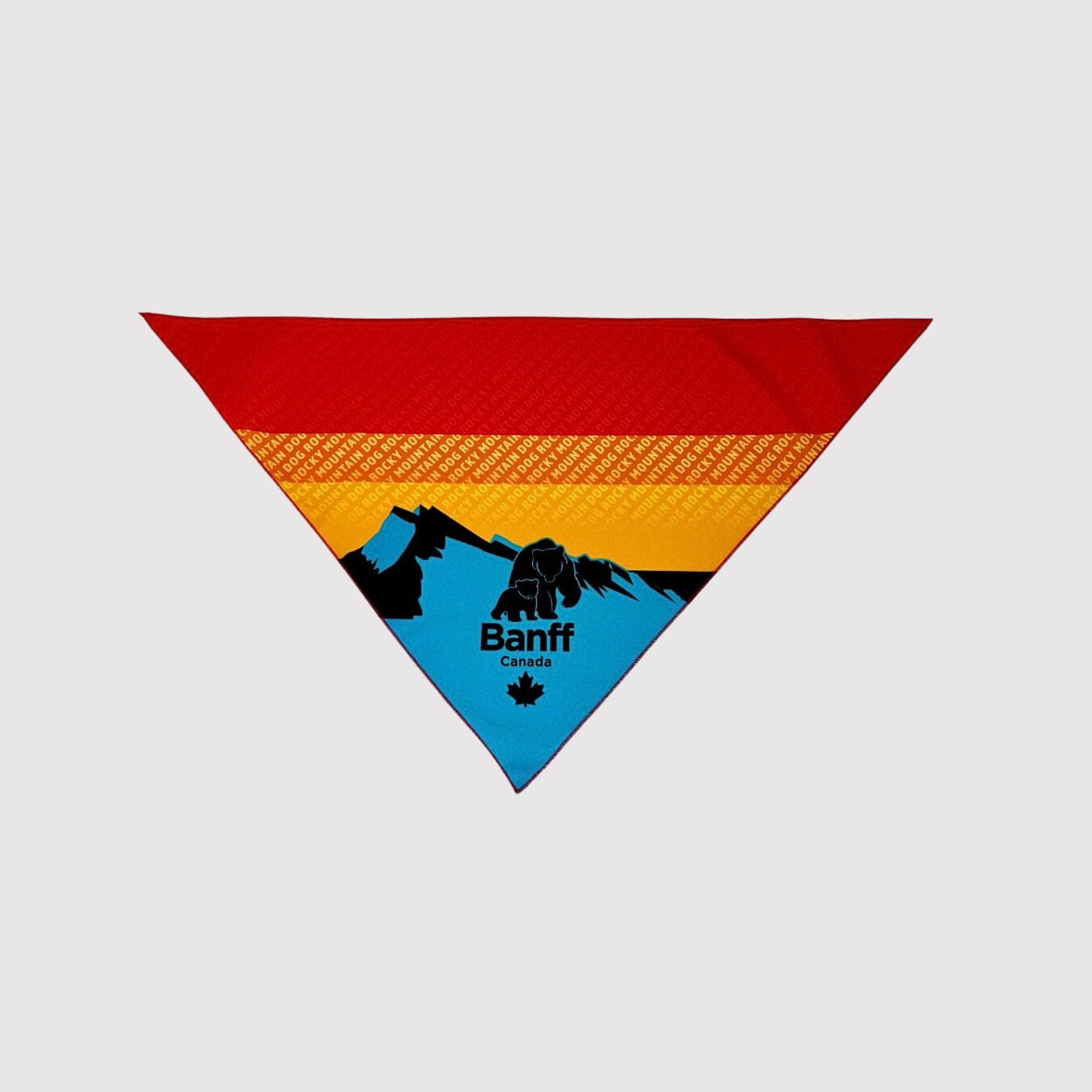 Dog Bandana - Banff - Rocky Mountain Dog - La Maison Mou