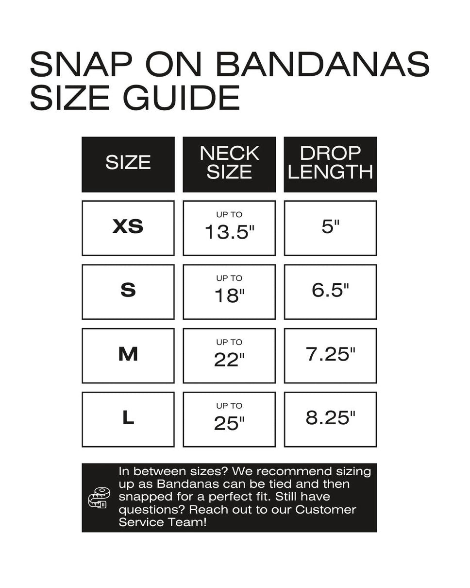 Dog Bandana - The Casper Boo - The Deluxe Pup - La Maison Mou