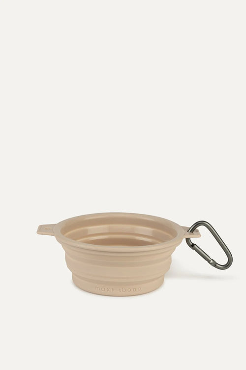 Dog Bowl - Rubber Travel Sand