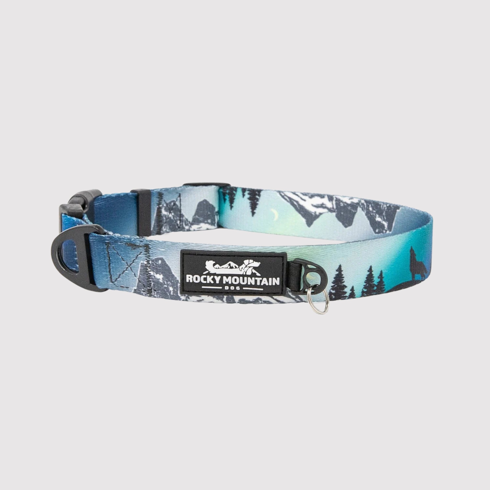 Dog Collar - Canmore All Mountain Northern Lights - Rocky Mountain Dog - La Maison Mou