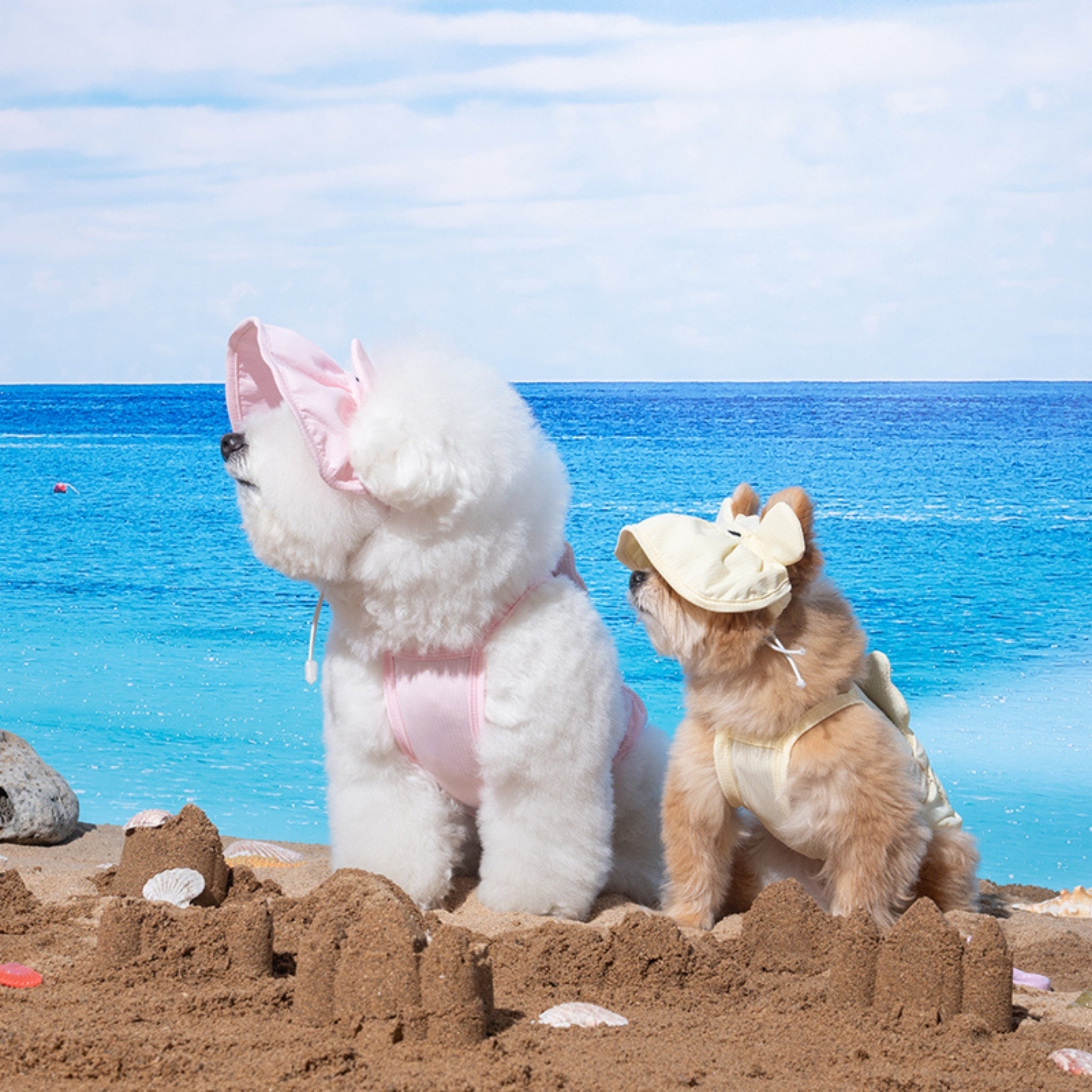 Dog Cooling Sun Hat – Big Bear Lemonade - Puppy Gallery - La Maison Mou