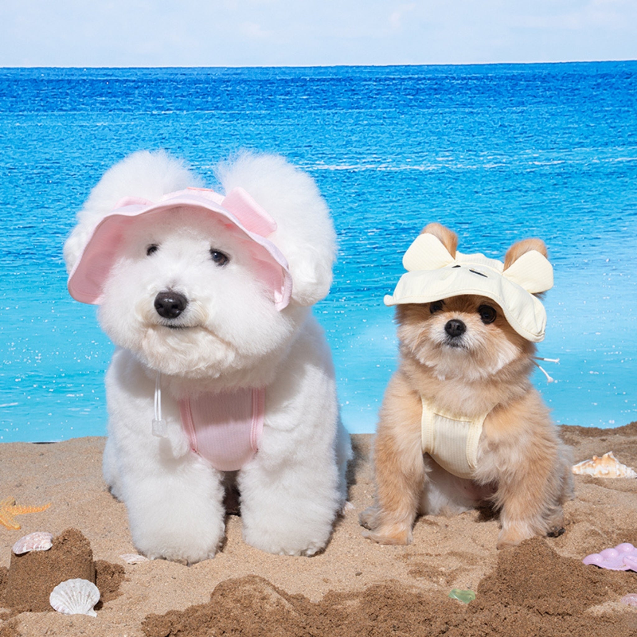 Dog Cooling Sun Hat – Big Bear Lemonade - Puppy Gallery - La Maison Mou