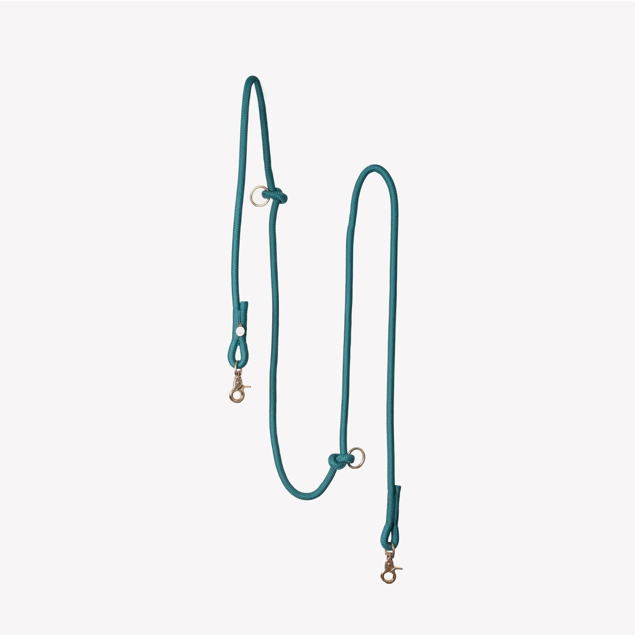 Dog Leash - Hands Free Braided Rope Blue - Furlou - La Maison Mou