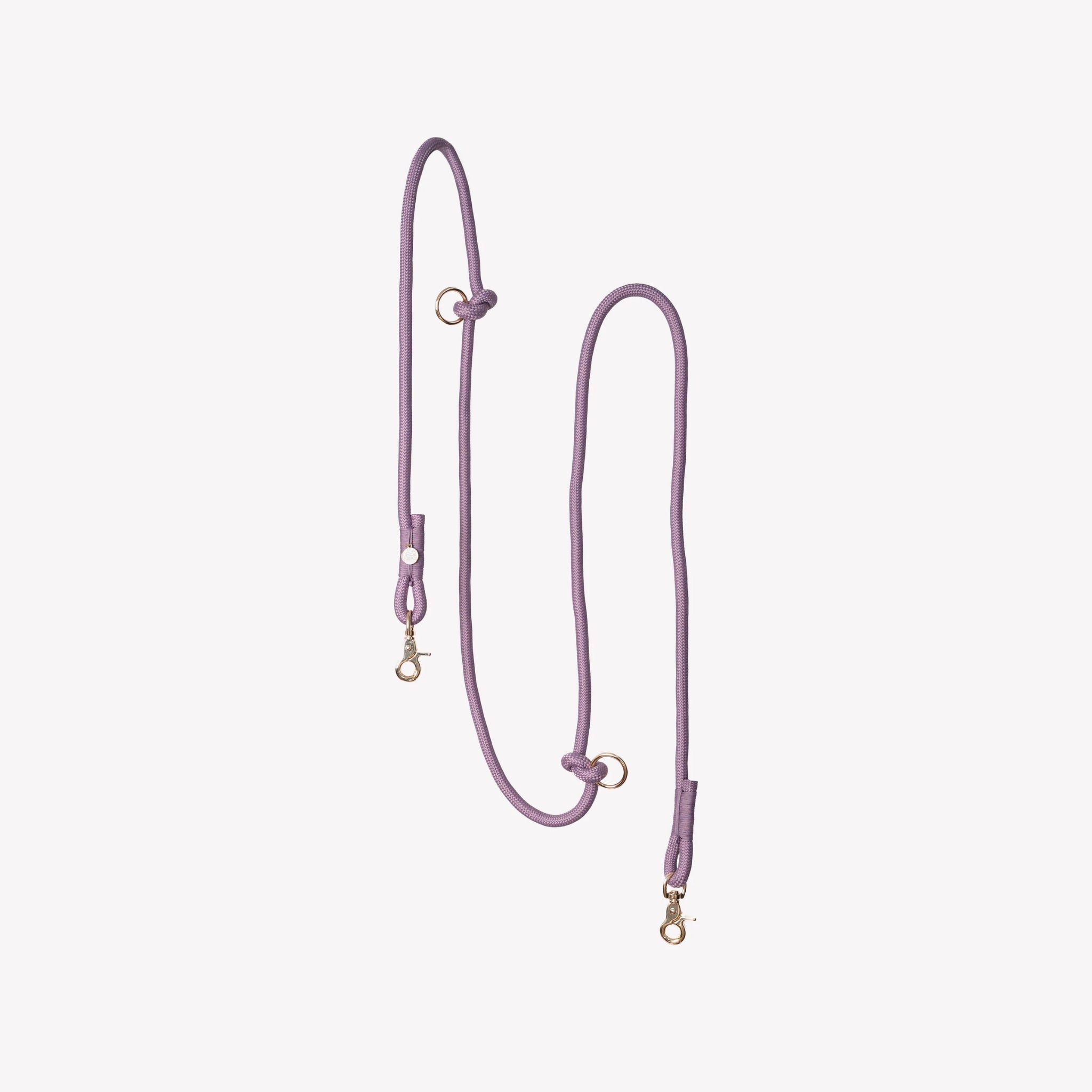 Dog Leash - Hands Free Braided Rope Lilac - Furlou - La Maison Mou