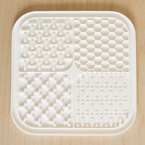 Dog Lick Mat - Cream