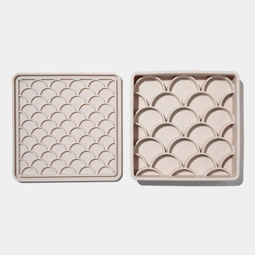 Dog Slow Feeder - 3-in-1 Fish Scale Sand