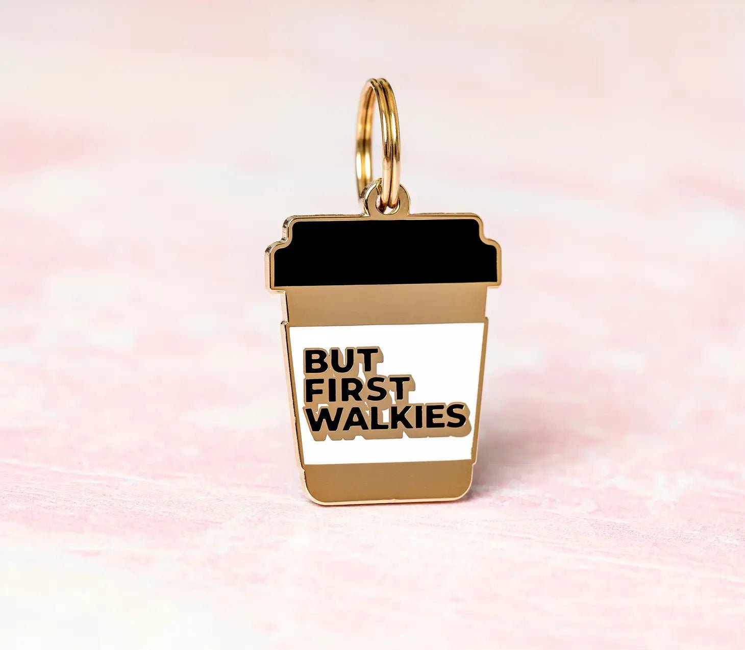 Dog Tag - But First Walkies - Two Tails - La Maison Mou