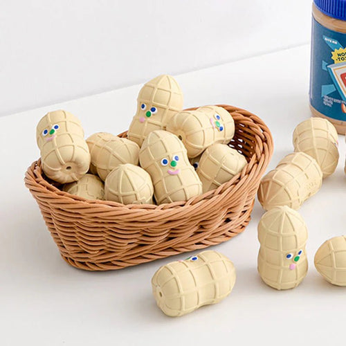 Dog Toy - Peanut Latex (Set of 4)