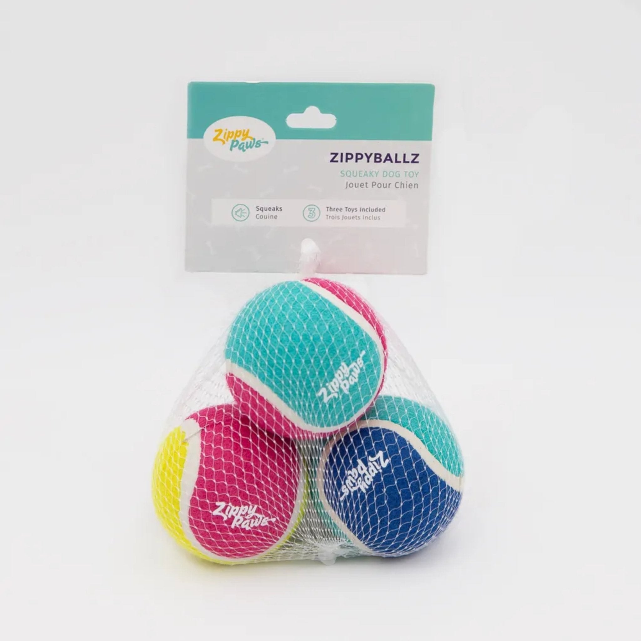 Dog Toy - ZippyBallz 3Pack - ZippyPaws - La Maison Mou