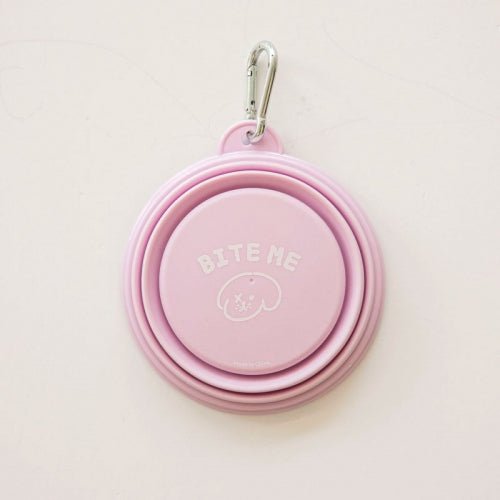 Dog Travel Bowl - Foldable Lavender