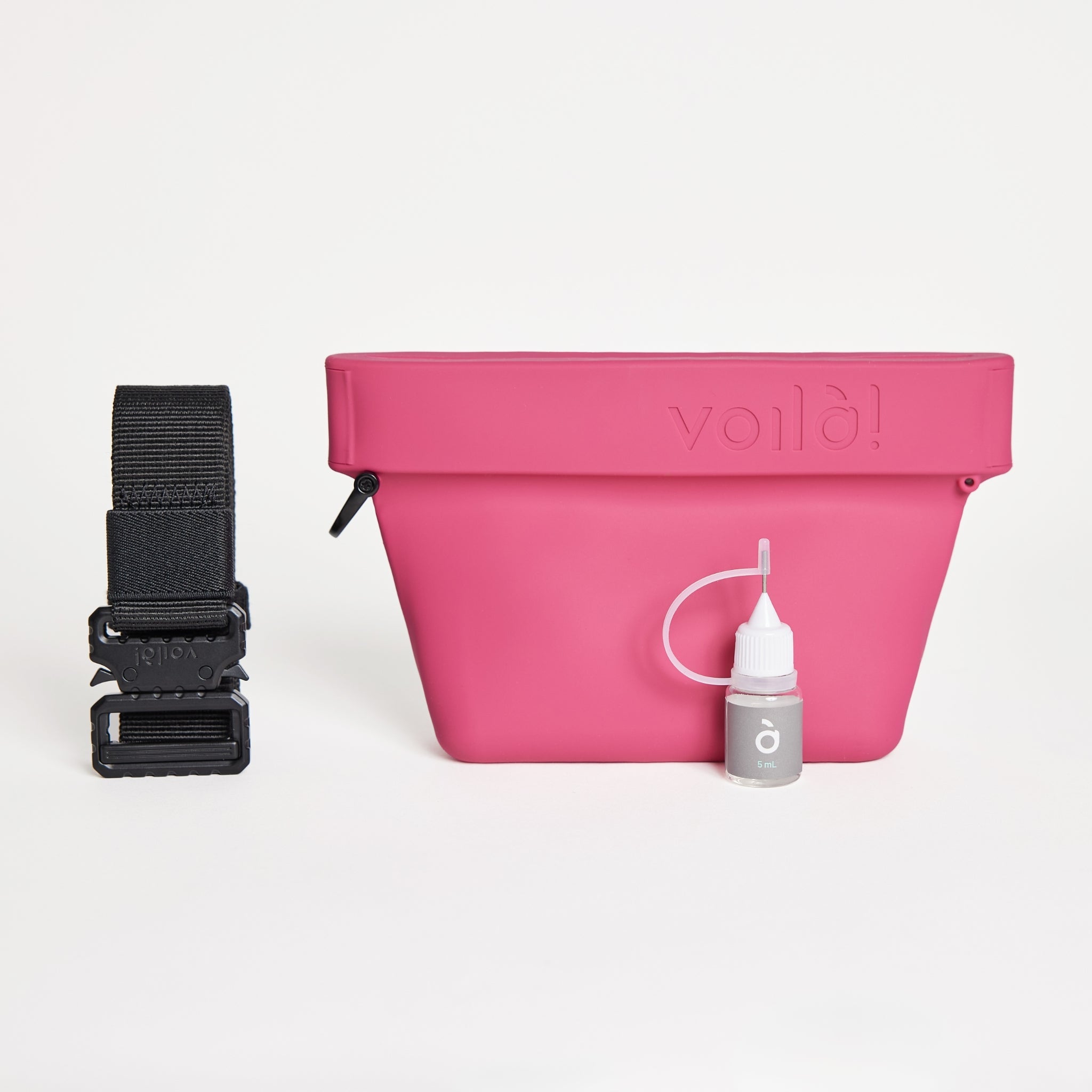 Dog Treat Pouch Mini Ultimate - Fuchsia 12 Oz - Voilà Pets - La Maison Mou