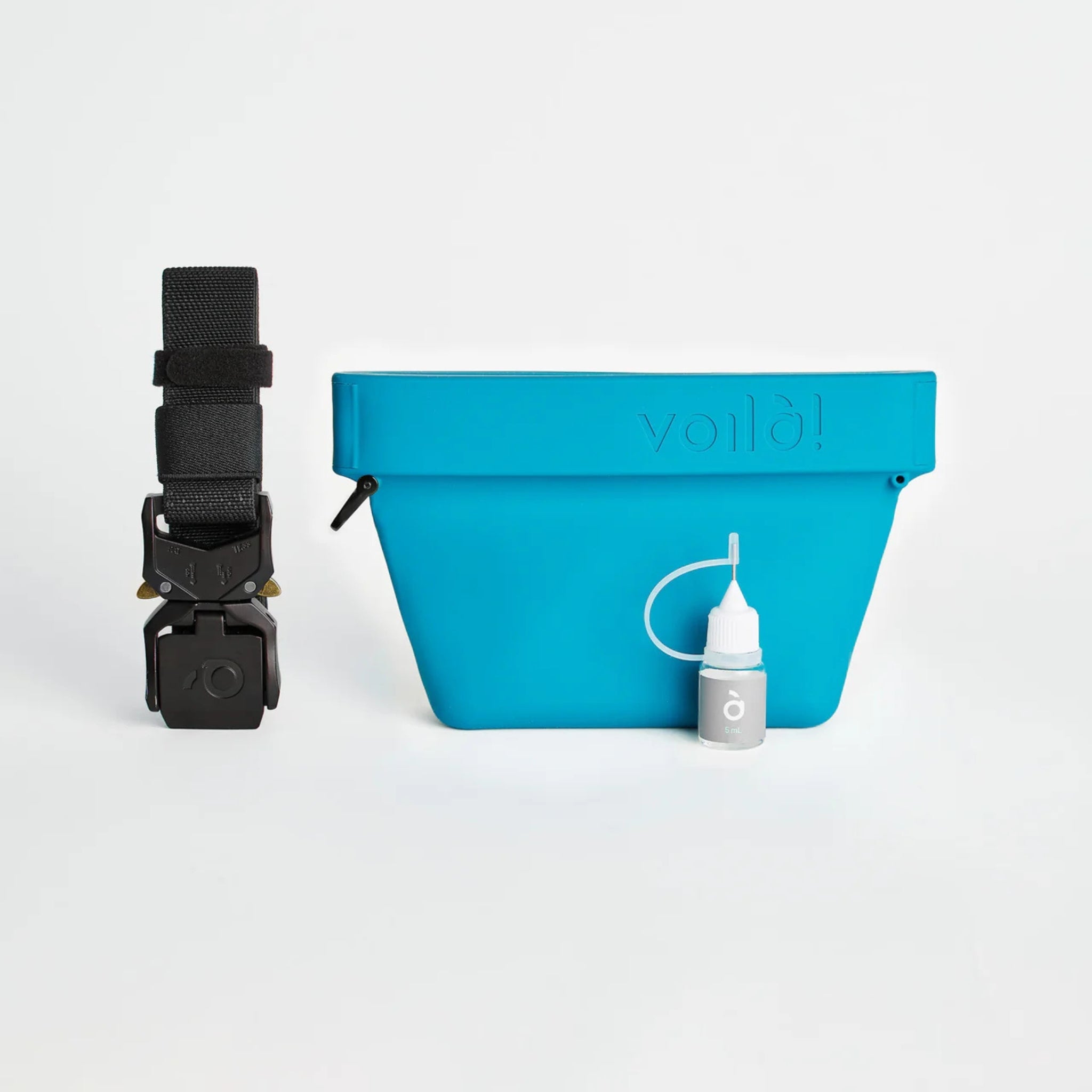 Dog Treat Pouch Mini Ultimate - Turquoise 12 Oz - Voilà Pets - La Maison Mou