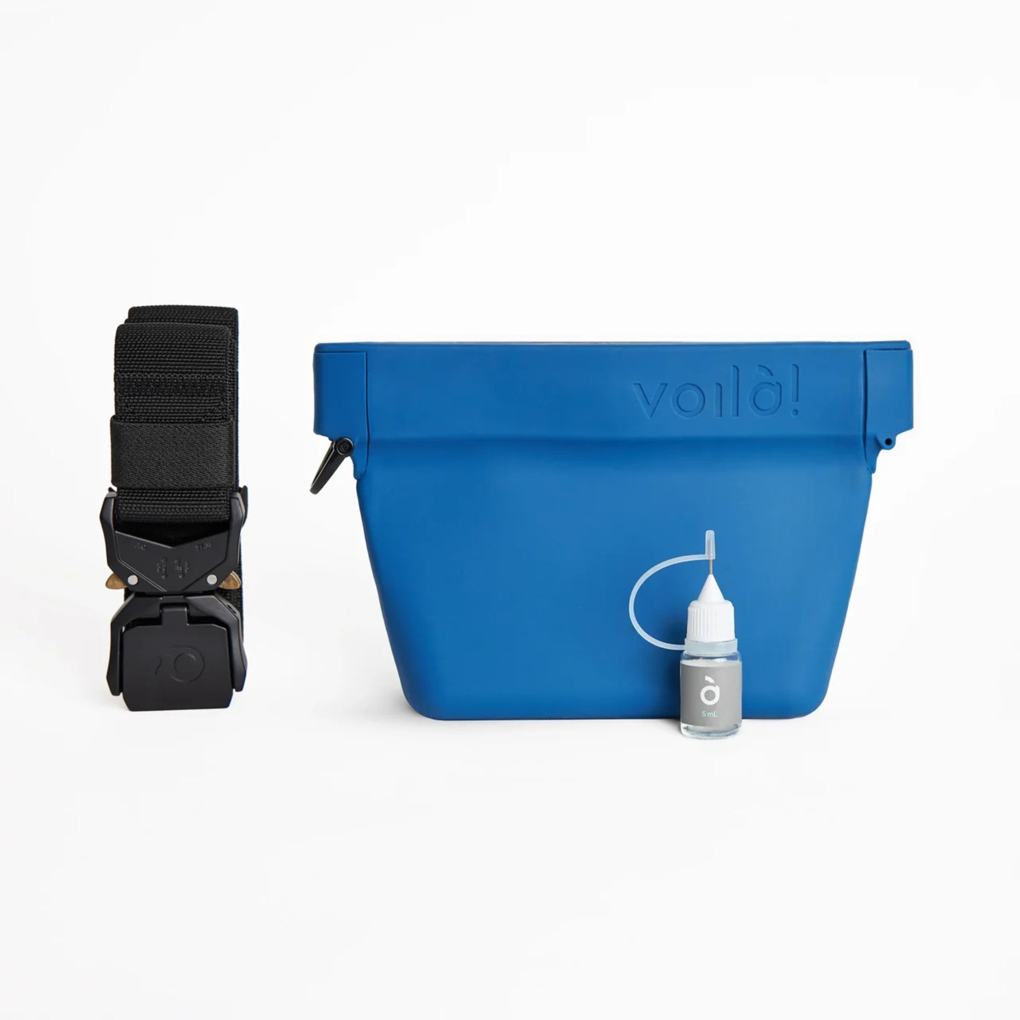 Dog Treat Pouch Standard Ultimate - Cobalt 16 Oz - Voilà Pets - La Maison Mou