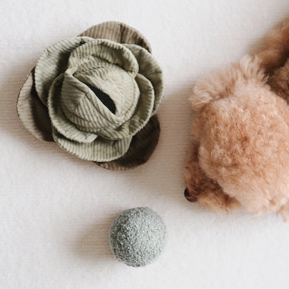 Enrichment Dog Toy - Cabbage Pop - Lambwolf Collective - La Maison Mou