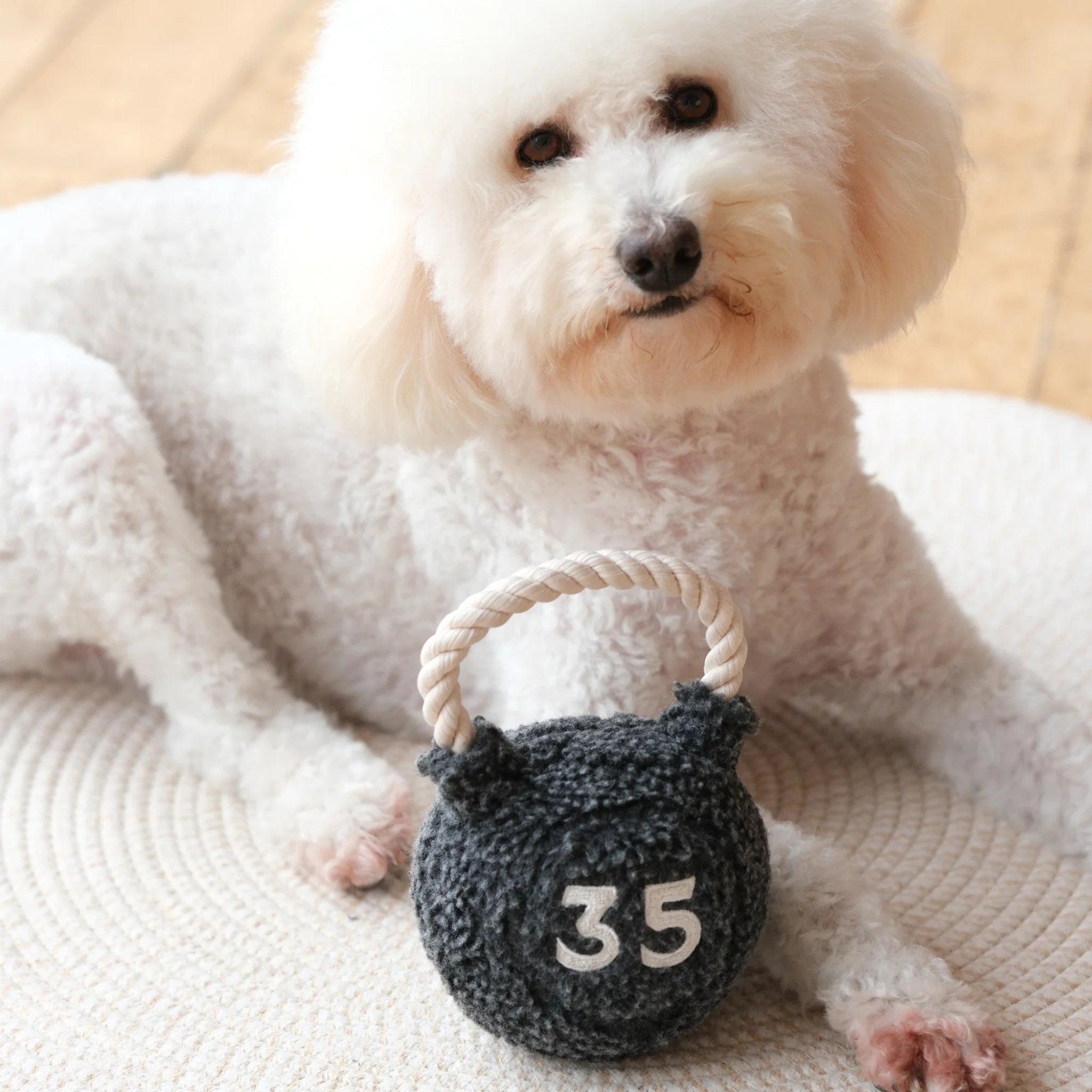 Enrichment Dog Toy - Kettlebell - Lambwolf Collective - La Maison Mou
