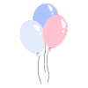icon ballon fete anniversaire celebration